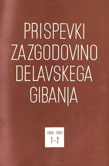 Posvet zgodovinarjev delavskega gibanja za obdobje do prve svetovne vojne