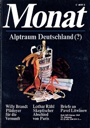 THE MONTH. Year 21, 1969, Issue 245 Cover Image