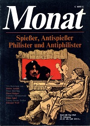 THE MONTH. Year 21, 1969, Issue 248 Cover Image