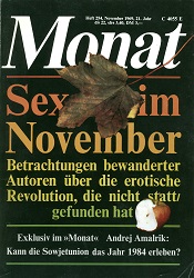 DER MONAT. 21. Jahrgang 1969, Nummer 254