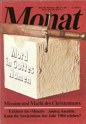 THE MONTH. Year 21, 1969, Issue 255 Cover Image