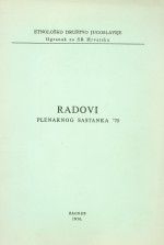One predecessor of Slavic ethnology and his Croatian associate / Excerpt from lecture/ Cover Image