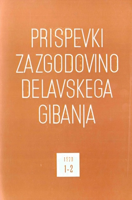 Viri za zgodovino jugoslovanskega delavskega gibanja v avstrijskih arhivih