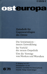 In the Forefront of the New "Ostpolitik" - The Dialogue between Italian Communists and German Social Democrats Cover Image