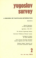 ADJUSTMENT OF PENSIONS TO ECONOMIC TREND (IN YUGOSLAVIA)