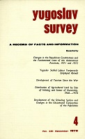 DEVELOPMENT OF THE SCHOOLING SYSTEM AND CHANGES IN THE EDUCATIONAL
COMPOSITION OF THE POPULATION (IN YUGOSLAVIA)