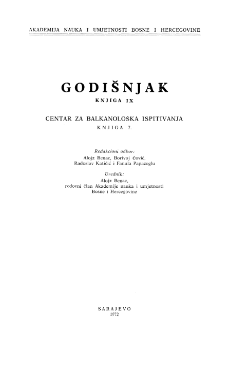Toponomastics and Exploration of Language Remains on Balkans Cover Image