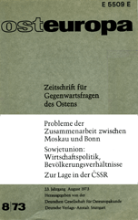 "Glorifizierung" der ukrainischen Geschichte - der Fall Schelest