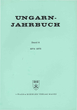 Ungarn-Forschung in Nordamerika in den Jahren 1960—1972