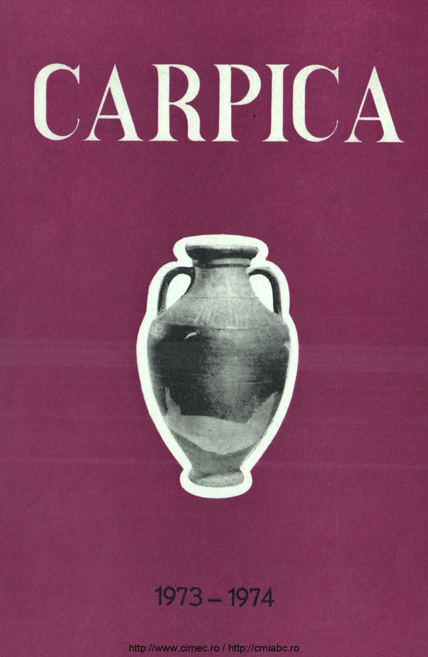 ST. CUCOȘ, Ceramică neolitică din Muzeul Arheologic Piatra Neamț - Cèramique néolithique du Musée Archéologique de Piatra Neamț, Acta Musei Petrodavensis, Bibliotheca Memoriae Antiquitatis, I, Piatra Neamț, 1973, 70 p. text și 119 figures Cover Image