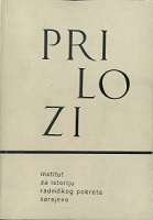 BIBLIOGRAFIJA »PRILOGA« 1965-1974. GODINE