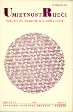 STYLISTIQUE EXPÉRIMENTALE: APPLICATION A UN POEME DE SILVIJE STRAHIMIR KRANJCEVIC Cover Image