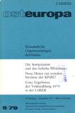New Data On The Social Structure Of The KPdSU Cover Image