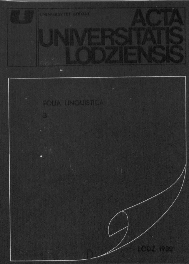 Semantyczne przyczyny wahań i zmian rodzaju gramatycznego rzeczowników rodzimych w języku polskim