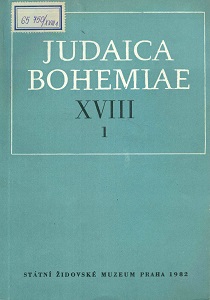 The Jewish Cemetery at Mladá Boleslav Cover Image