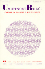 The Critical Reading of Zoranić's Planine (I)