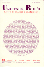 Lyrics as an Aesthetic Form of Action in the Concrete-Visual Poetry