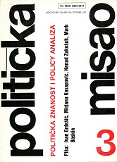 The Political Process of Decision-Making in Yugoslav Society (Research Outline) Cover Image