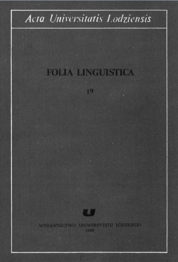 Some Philosophical and Methodological Aspects of Chomsky’ s Generative Grammar