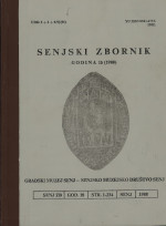 PUBLIC ACTIVITY OF THE NOTARY OFFICE AND CHAPTER IN SENJ DURING THE MIDDLE AGES Cover Image