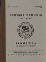 SENJSKA GIMNAZIJA OD OSNUTKA DO SMRTI BISKUPA MIRKA OŽEGOVIĆA (1725-1869)