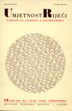 Zdenko Škreb's Proposal for a Croatian Dictionary of Critical Terms Cover Image