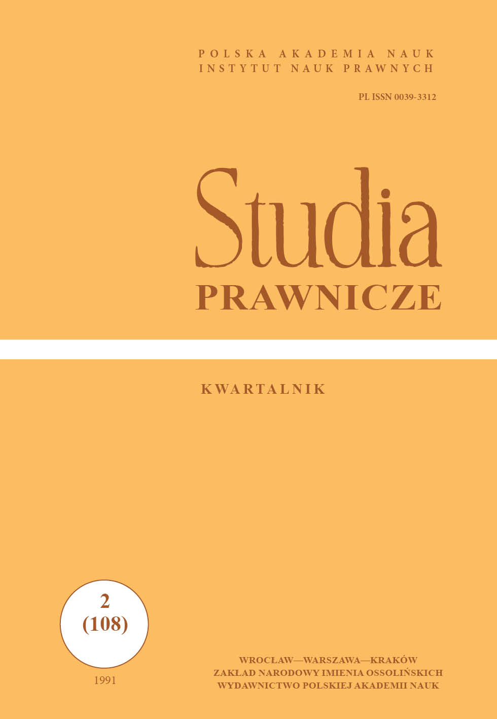 Freedom of movement and settlement of the individual in Polish administrative law Cover Image