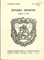 PEDIMENTS OF THE SOUTH VELEBIT Cover Image