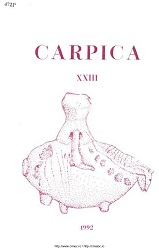 NECROPOLA CARPICA DE LA POIANA-NEGRI, JUD. BACĂU