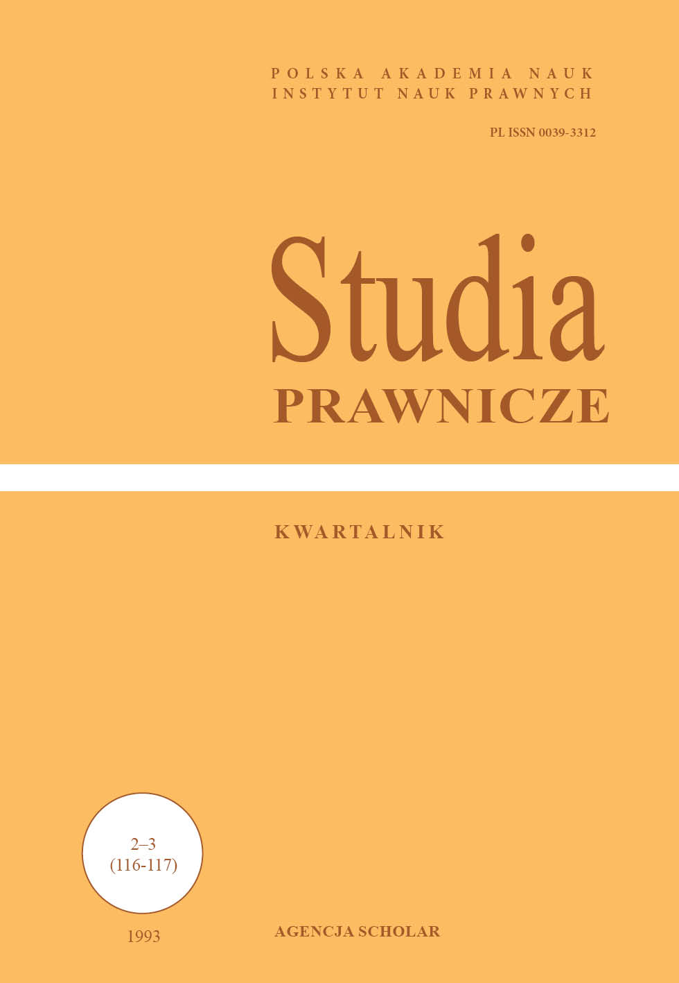 Influence of the will of the directly concerned persons on the emergence of a legal relationship between parents and children in the case of non-natural procreation Cover Image