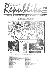 REPUBLIKA Issue 102, 1994 Cover Image