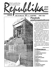 REPUBLIKA Issue 101, 1994 Cover Image