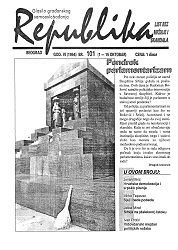 REPUBLIKA Godina VI (1994), Broj 101