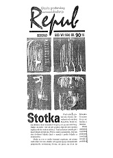 REPUBLIKA Issue 90, 1994 Cover Image