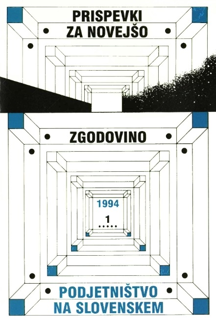 The Substitution of Individual with State Enterprise in Industry, Trade, Catering and Craft Between the Years 1945 and 1948, in People's Republic of Slovenia Cover Image