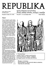 REPUBLIKA Issue 127, November 1-15, 1995 Cover Image