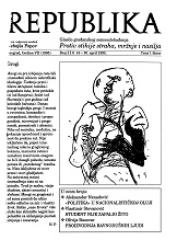 REPUBLIKA Godina VII (1995), Broj 114, 16-30. april