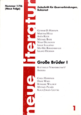 Gunnar D. Hansson's « Idegransöarna »