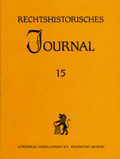 The Canonical Law in the Most Recent Italian Textbooks on Mediaeval History of Law Cover Image