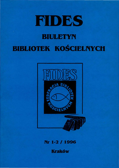 Protokół z zebrania nr 7 Zarządu Federacji Bibliotek Kościelnych FIDES w dniu 17.06-1996 r.