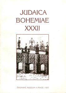 Contemporary reactions to the Josephine tolerance of Jews in Bohemia and Moravia. Prague and Vienna discussion on the tolerance of the Jews between 1781 and 1782 Cover Image
