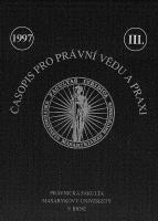The German Special Court (Sondergericht) in Brno - part of the Nazi terror in Moravia Cover Image