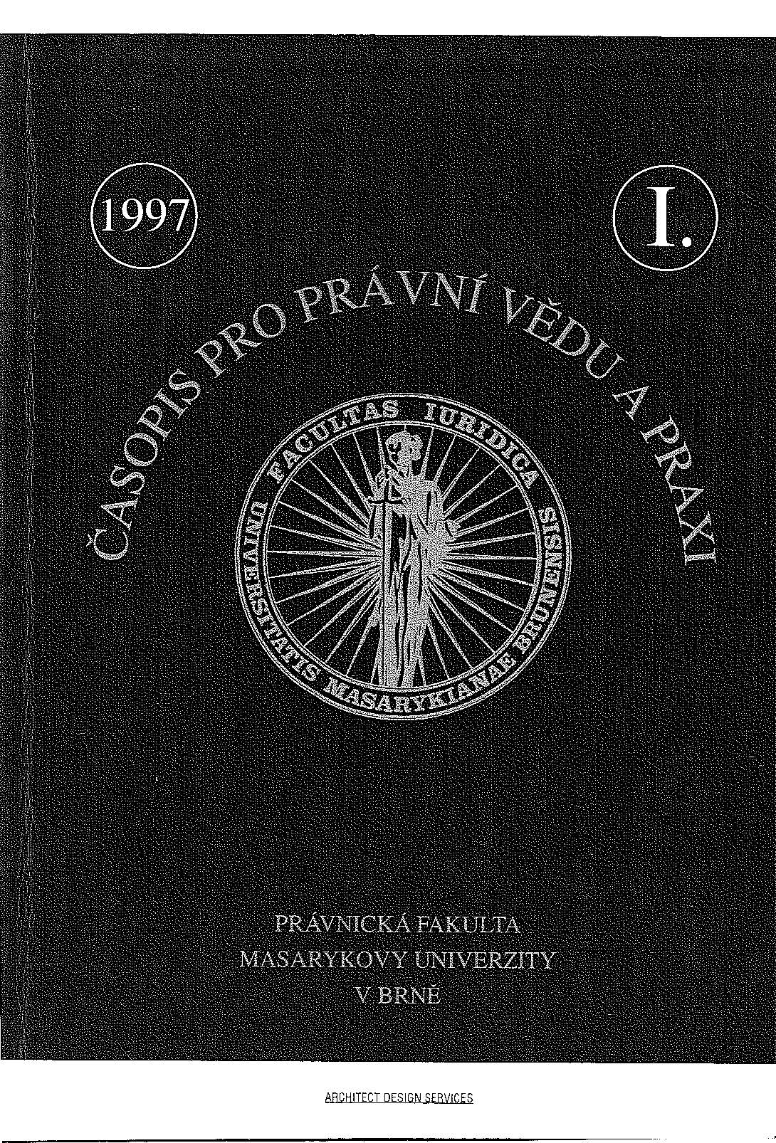 Zahraniční kontakty katedry trestního práva v roce 1996 Cover Image