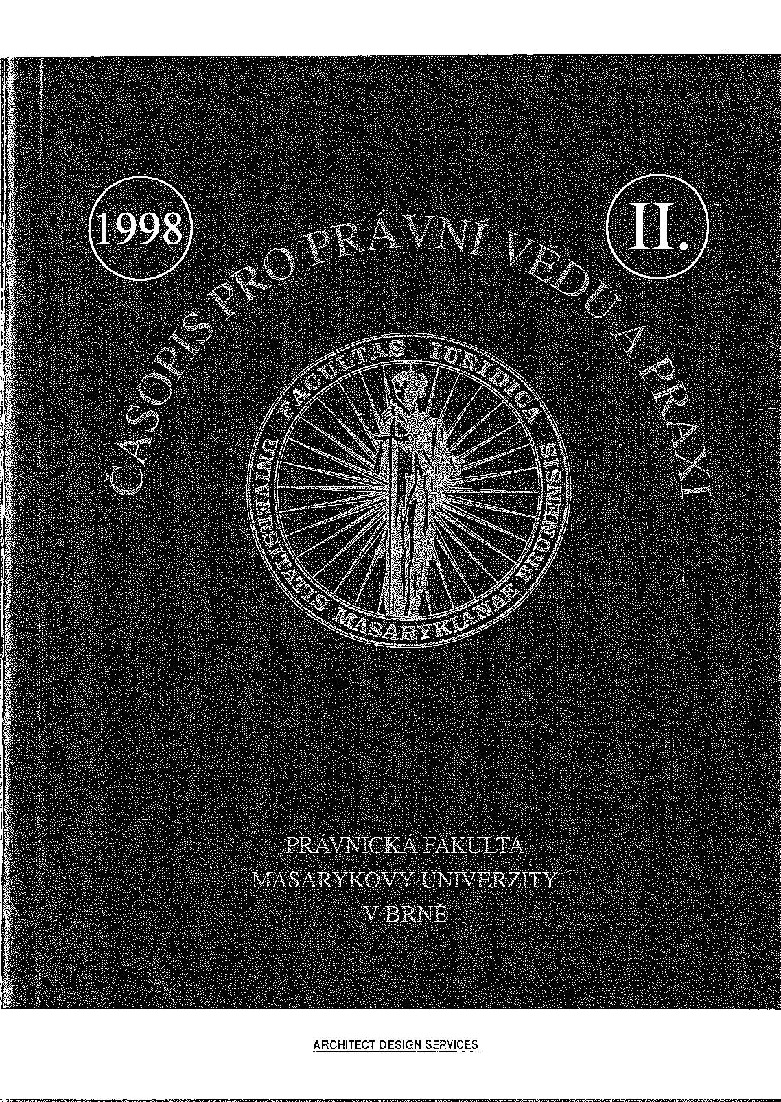 Zahraniční kontakty katedry trestního práva v roce 1997