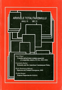 Considerații generale privind mișcarea de rezistență din Dobrogea 1948 - 1952