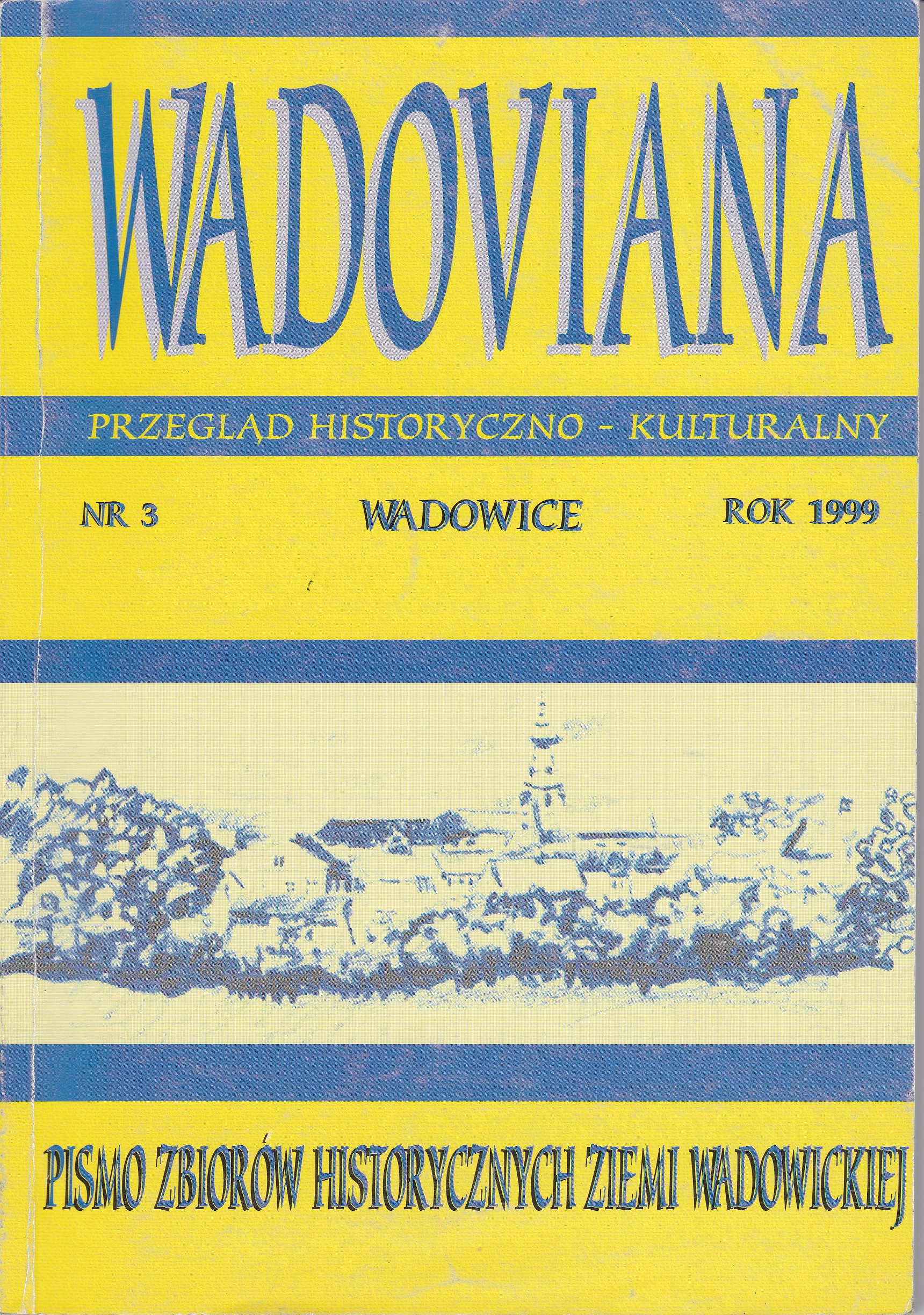 connections between the generals of independent Poland and the Wadowice region Cover Image