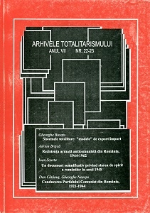 The Electoral Patterns of the Romanian Right in the Interwar Years II Cover Image