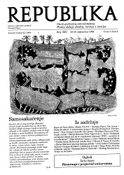 REPUBLIKA Godina XI (1999), Broj 221, 16-30. septembar