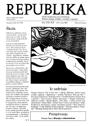 REPUBLIKA, Vol. XI (1999), Issue 212-213,  May 1-31 Cover Image
