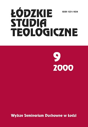 Homily of Archbishop Władysław Ziółka at a mass in the Archcathedral of Lodz for the beginning of the academic year 1999/2000 Cover Image